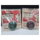 2 NOS Dunkin YOYOs