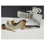 VTG Pipes, Ashtray, Table Lightert