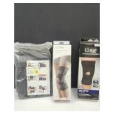 3 Knee Braces see pics for sizes