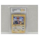 Pokemon Donald Trump 1st Ed 2026 Fan Card