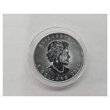 1 Oz Reverse Silver Canada $5 Coin VG
