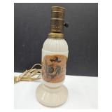 Vintage Aladdin Hopalong Cassidy Dresser Lamp 10"