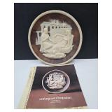 Anthony & Cleopatra Plate w/COA
