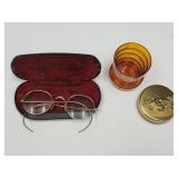 VTG Glasses Shuron & Collapsible Cup