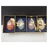 4 Musical Egg Ornaments Valerie Parr Hill