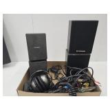 Sony & Pioneer Speakers w/some Cords