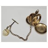J.A.S.BOSS 14 Marked on Ring of Pocket Watch Case