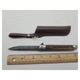 New 8" Wood Handle Quick Release Knife