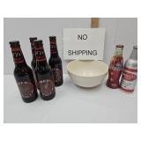 7.5" w Mixing Bowls w/Collectible Bottles NO SHIP
