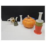 VTG Tupperware Cup 6.5" Pumpkin & Home Decor+