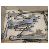 Lot of VTG Wrenches Case, Ford,+