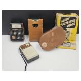 3 Transistor Radios & Pocket Viewer