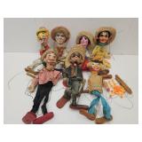 Marionettes Lot of 5