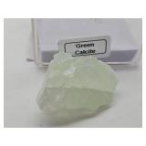 Green Calcite Specimen