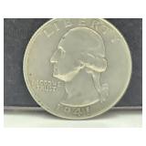 1941 D Silver Quarter
