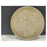 1921 Silver Morgan Dollar Coin
