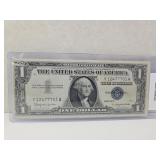 CRISP & CLEAN 1957 B $1 Silver Certificate