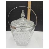 Vintage Glass Cracker Jar