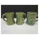2 McCoy Pottery Mugs +