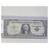 1957 A $1 Silver Certificate Star Note