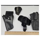 4 Leather Gun Holsters