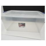 Clear 105 Qt. Sterilite Tote
