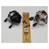 Schlitz Beer Lure & Zebco Fishing Reels