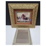 VTG Framed Art Traditional Ornate Gilted Frame