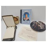Knowles NOrman Rockwell Plate & Signed Mel