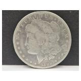 1889 Carson CIty CC Morgan SIlver Dollar Coin