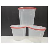 3 Storage Pitchers 1 Gallon Size