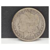 1886 S Morgan Silver Dollar Coin