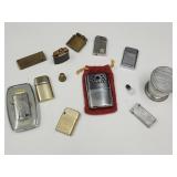 VTG Lighter Lot, Handwarmer, Cup, & Thimble