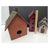 3 Bird Houses