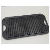 Cast Iron Lodge Griddle USA 10.5 x 20 "