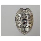 Vintage Muncie Patrolman Police Badge