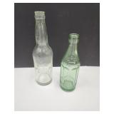 2 VTG Muncie Indiana Brewing Co & Crown Bottles