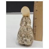 VTG Angel Soapstone 4.5" H