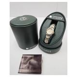 Nice Citizen ECO Drive Watch  Original Leath Case