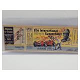Unused 1954 INDY 500 Speedway Race Ticket