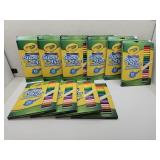 Lot of 10 Crayola Markers 20 Ct