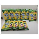 Lot of 10 Crayola Markers 20 Ct