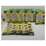 Lot of 10 Crayola Markers 20 Ct