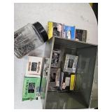 Tin Box w/Nails & Fasteners