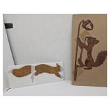 New Metal Rustic Squirrel Signs Up to 14"