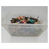 Tote With LOTS Of TOY WRESTLING Figures & ACCESS
