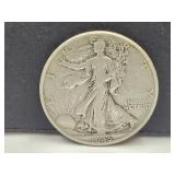 1945 Silver Walking Liberty Half Dollar Coin