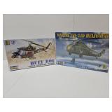Sealed Revell Helicopters Marines Huey Hog Models