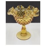 FENTON Hobnail 6" Compote