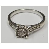 VTG 925 Sterling Silver Ring SZ 7